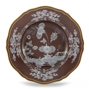 Ginori Oriente Italiano Castagna Soup Plate
